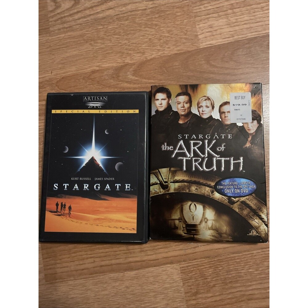 Stargate Sci-Fi DVD Lot of 2 Stargate Special Edition & The Ark of Truth